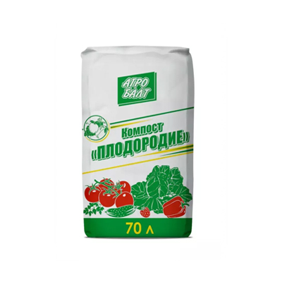 Компост Плодородие Агробалт, 70л